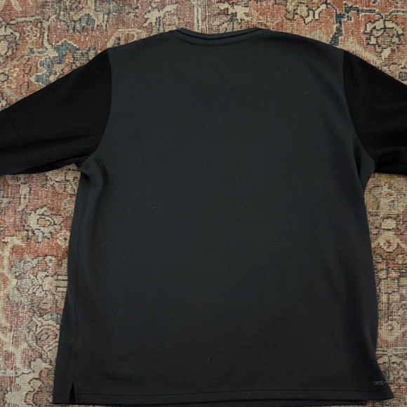 Nike Black and Gray Quarter Zip Pullover - Picture 8 of 8